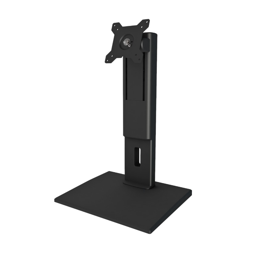 TableStand,Black,24"~34",4~12kg, 100x100 75x75mm