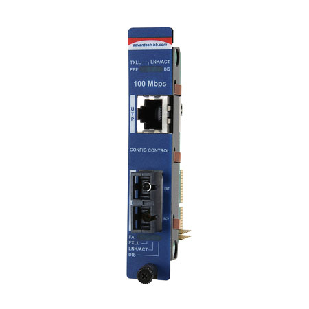 Managed  Modular Media Converter, 100Mbps, Single-Strand 1550xmt, 20km, SC (also known as iMcV 850-15634)