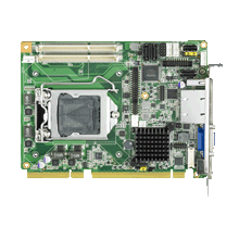 LGA 1155 Intel<sup>®</sup> Core™ i7/i5/i3 Half-size Single Board Computer with PCIe/VGA/DVI/Dual GbE