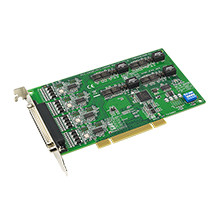 서킷보드, 4포트 RS-232 PCI 통신카드, surge & isolation 지원